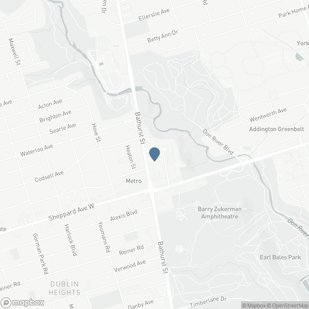 1203 - 100 CANYON AVENUE, Toronto, Ontario M3H 5T9